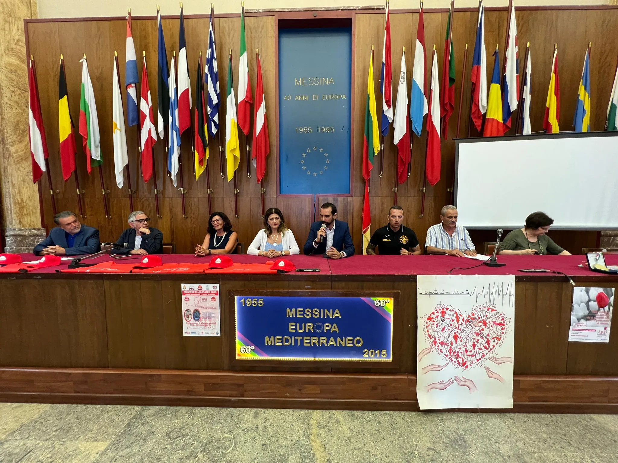 50simo anniversario della fondazione di AIDO: l'Amministrazione Basile incontra a palazzo Zanca il ciclista amatoriale Speciale