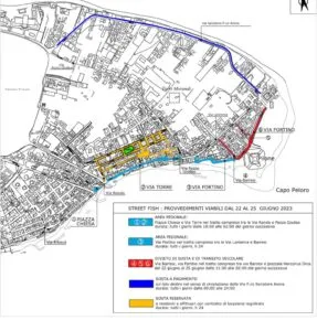 Al via oggi Messina Street Fish: la viabilità e i divieti
