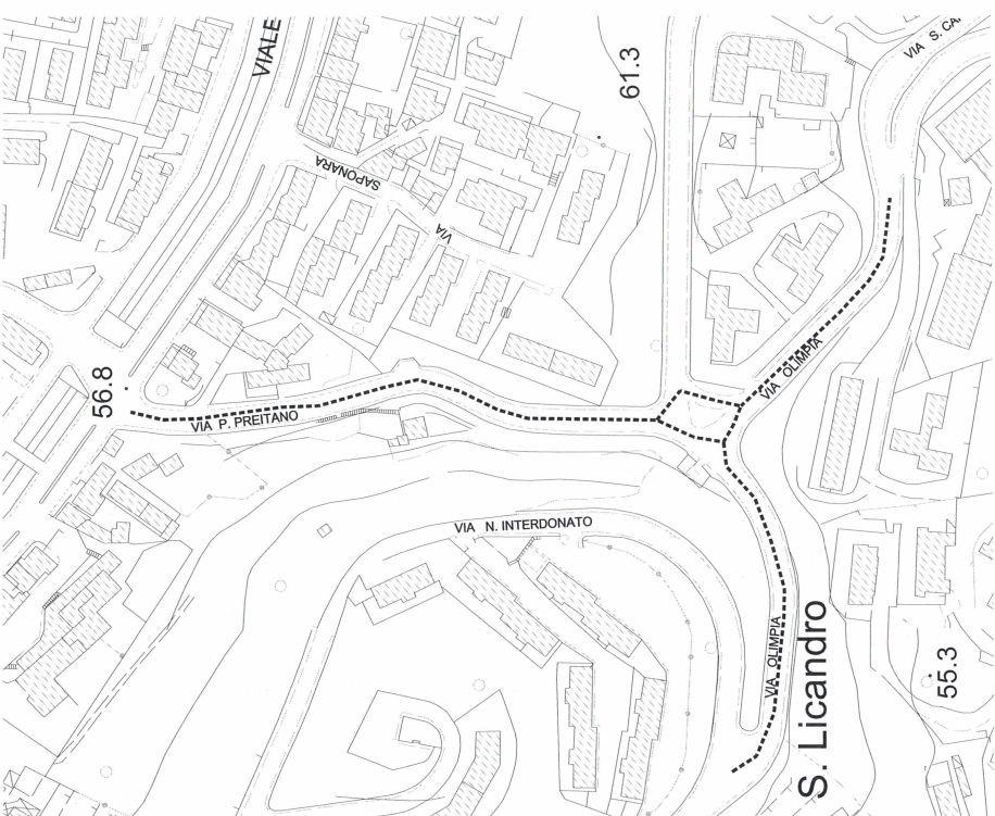 Ripristino pavimentazione stradale: divieti di sosta e transito nelle vie L. Sciascia, Olimpia, Preitano e Cappellani