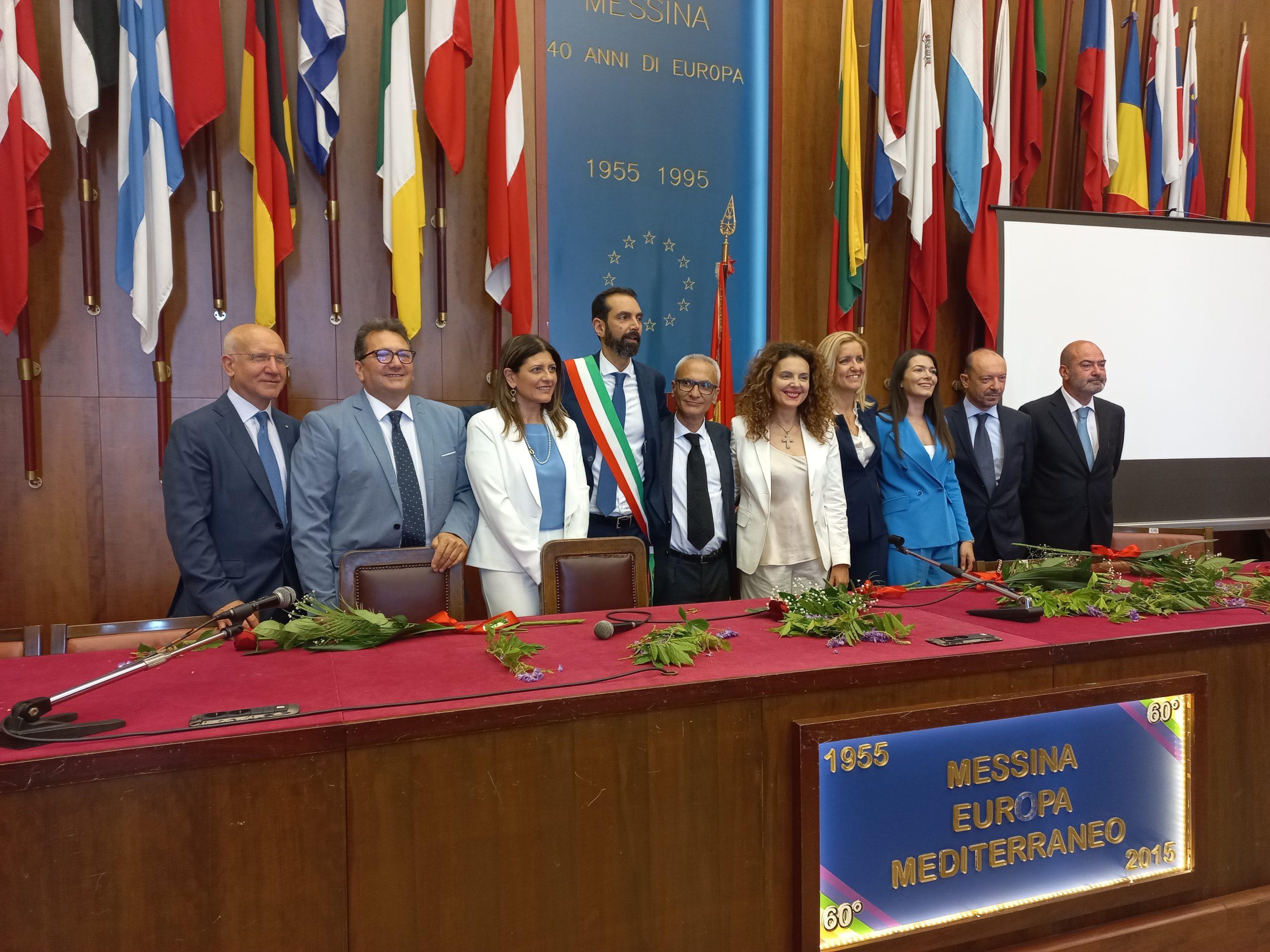 Il saluto del Sindaco Basile alla Cittadinanza oggi a Palazzo Zanca