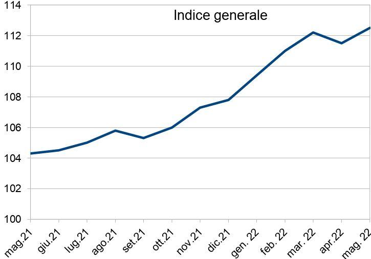 Rilevazione territoriale dei prezzi al consumo Maggio 2022 a Messina