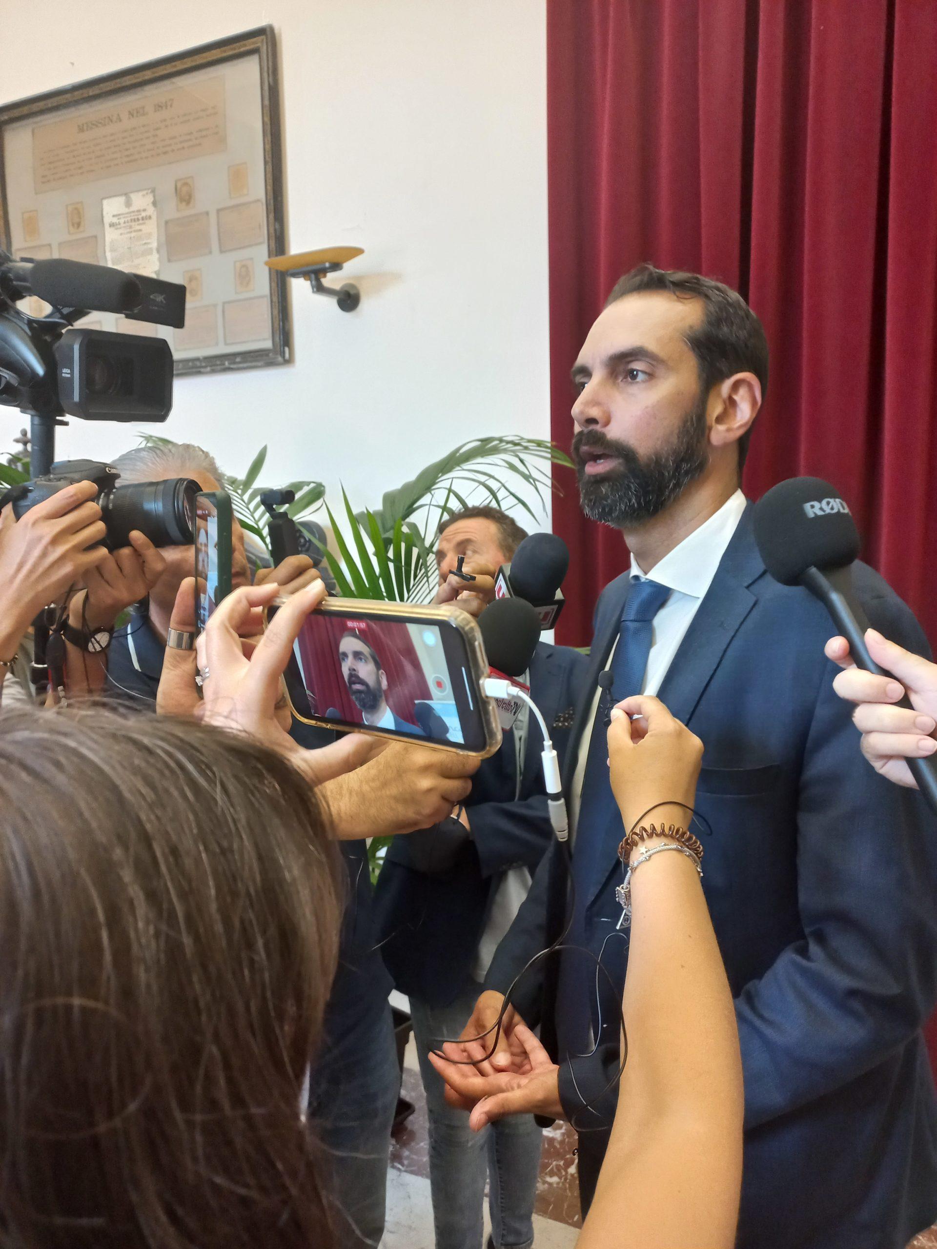 Incontro oggi del Sindaco Basile con i candidati a Primo cittadino di Palazzo Zanca
