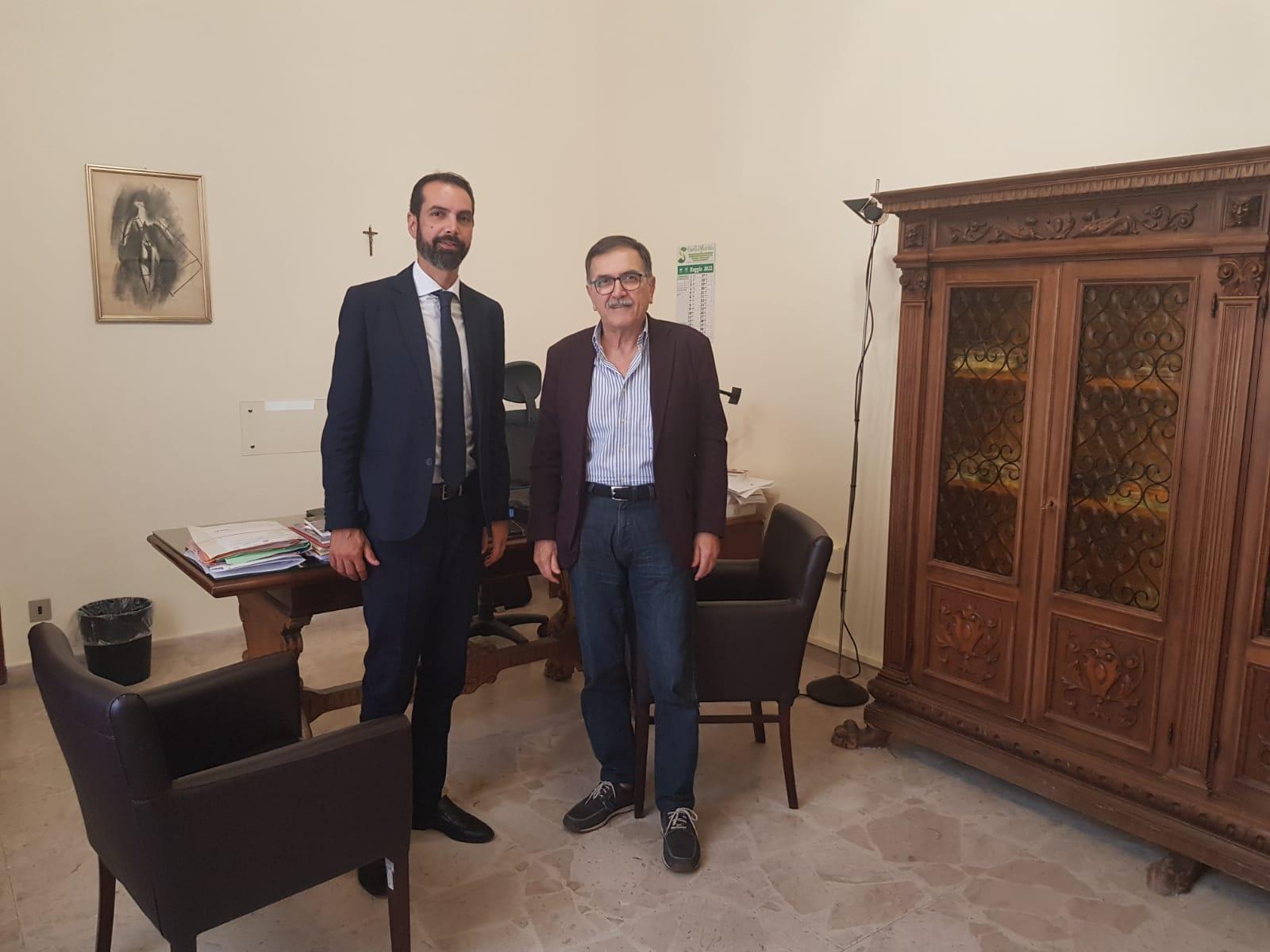 Il Sindaco Basile oggi in visita di cortesia al Tribunale di Messina