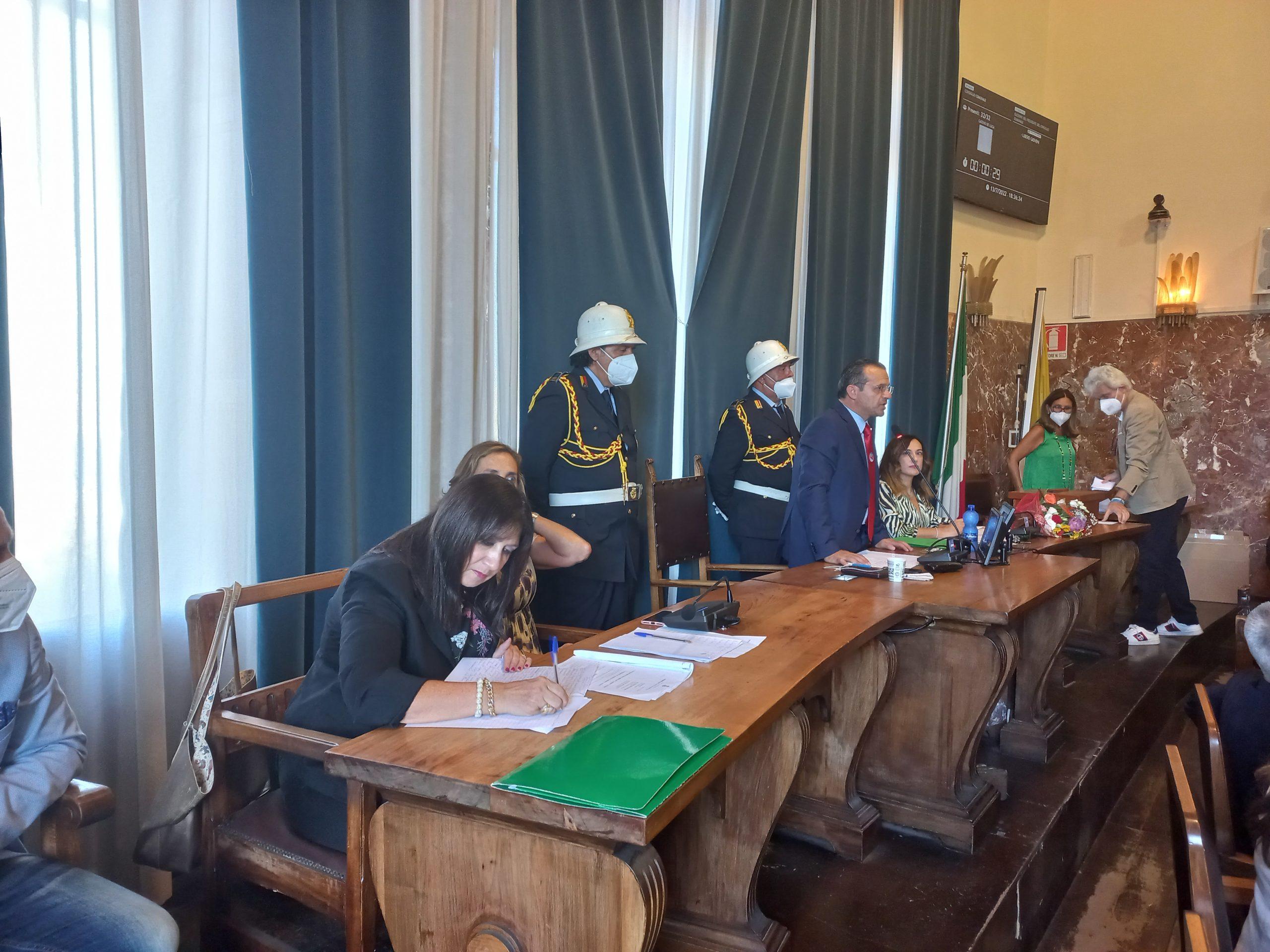 Cateno De Luca eletto Presidente del nuovo Consiglio comunale – Sebastiano Pergolizzi Vicepresidente vicario