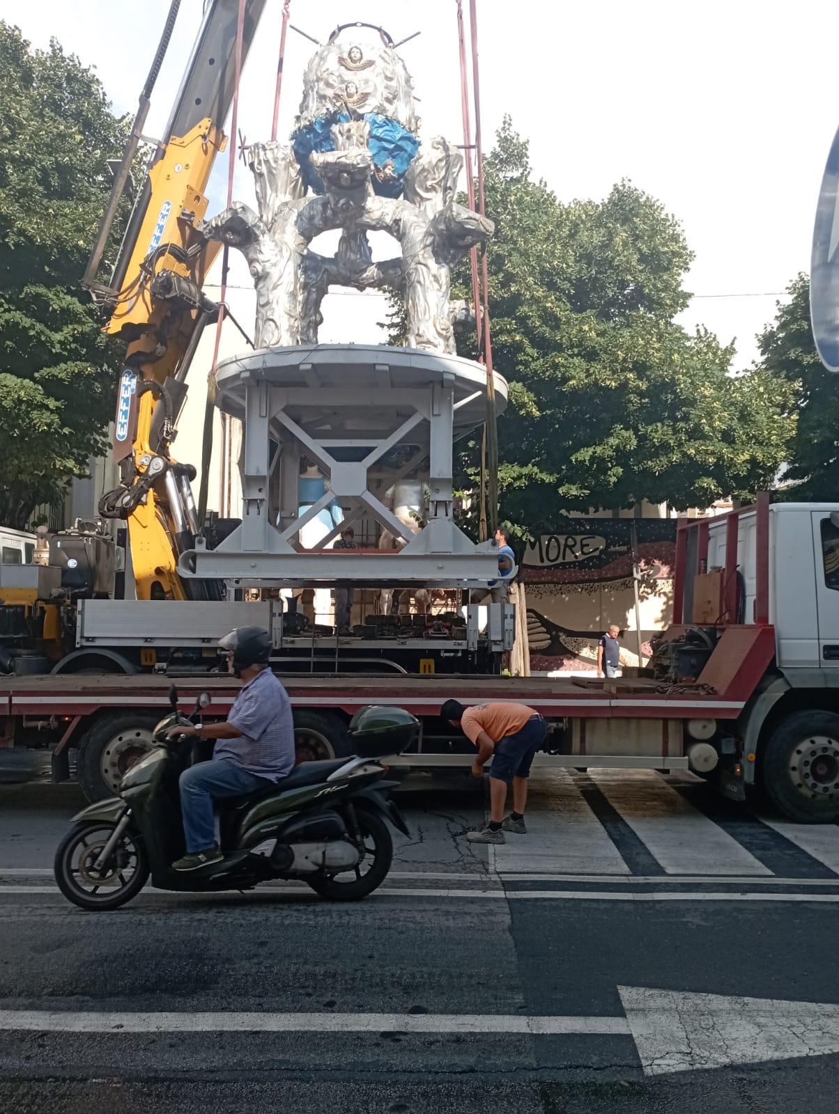 Oggi il Cippo della Vara in Piazza Castronovo - Alle ore 18.30 la benedizione