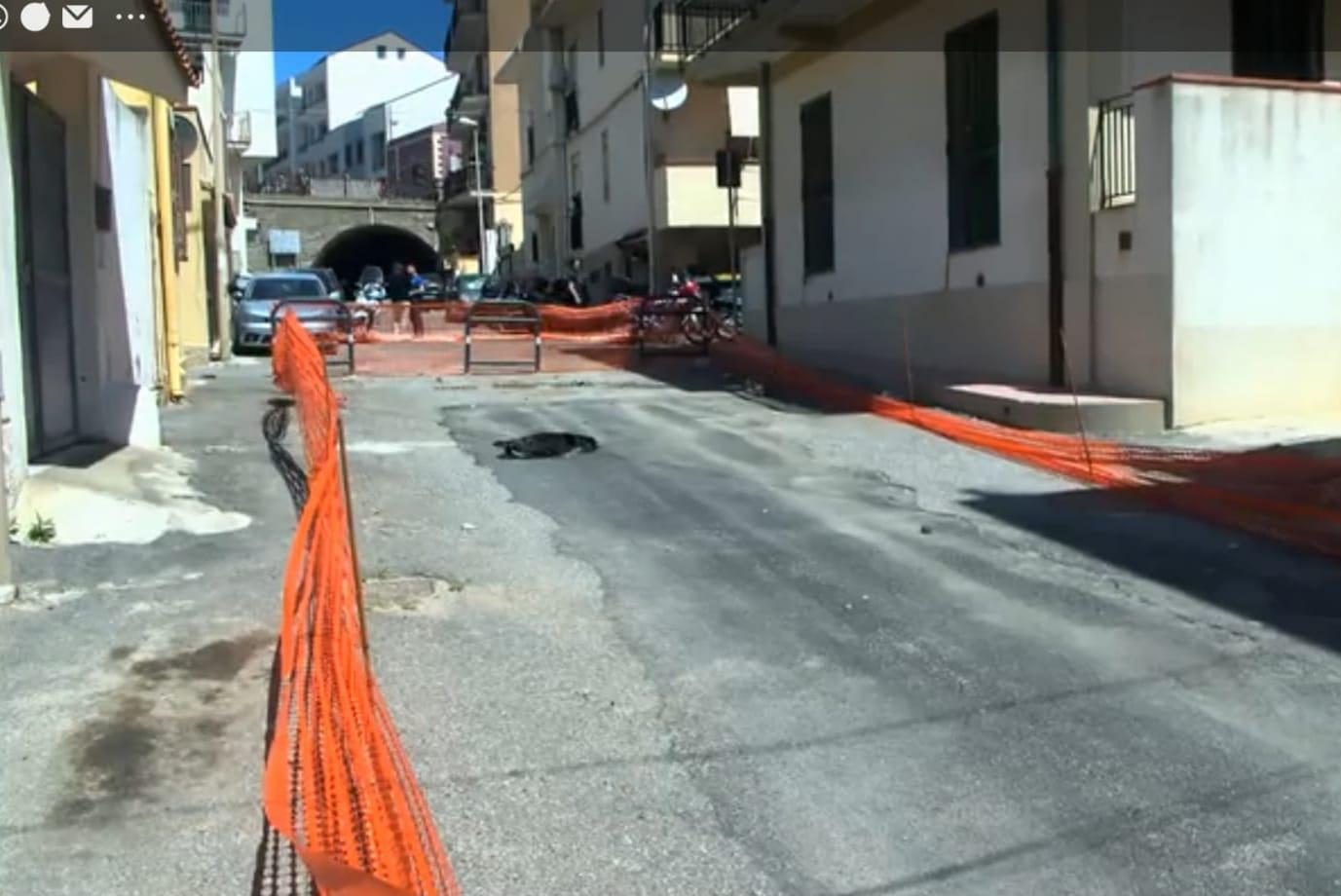 Disposta con Ordinanza sindacale la transitabilità di via Caristi per motivi di protezione civile