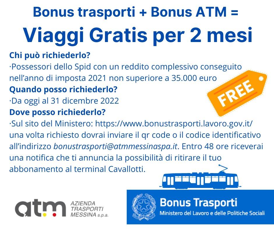 Atm S.p.A: tagli al costo dell’abbonamento e si viaggia gratis per due mesi