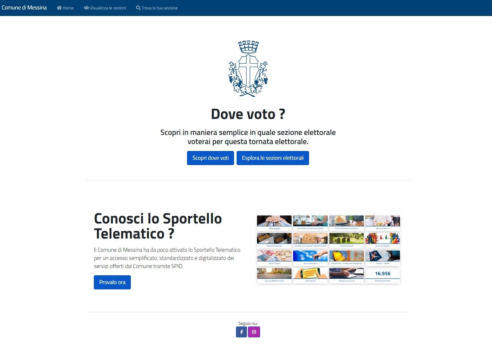 “Dove voto?”: oggi alle ore 10 conferenza stampa di presentazione a Palazzo Zanca