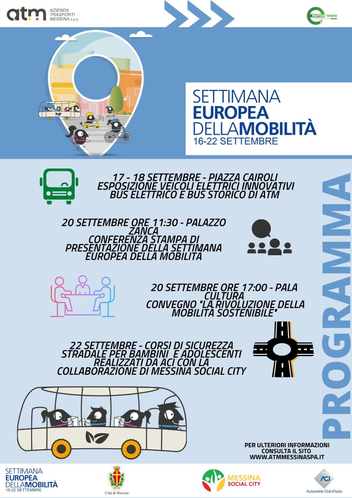 Settimana Europea della Mobilità 2022: presentato a Palazzo Zanca il programma  delle iniziative promosse in città