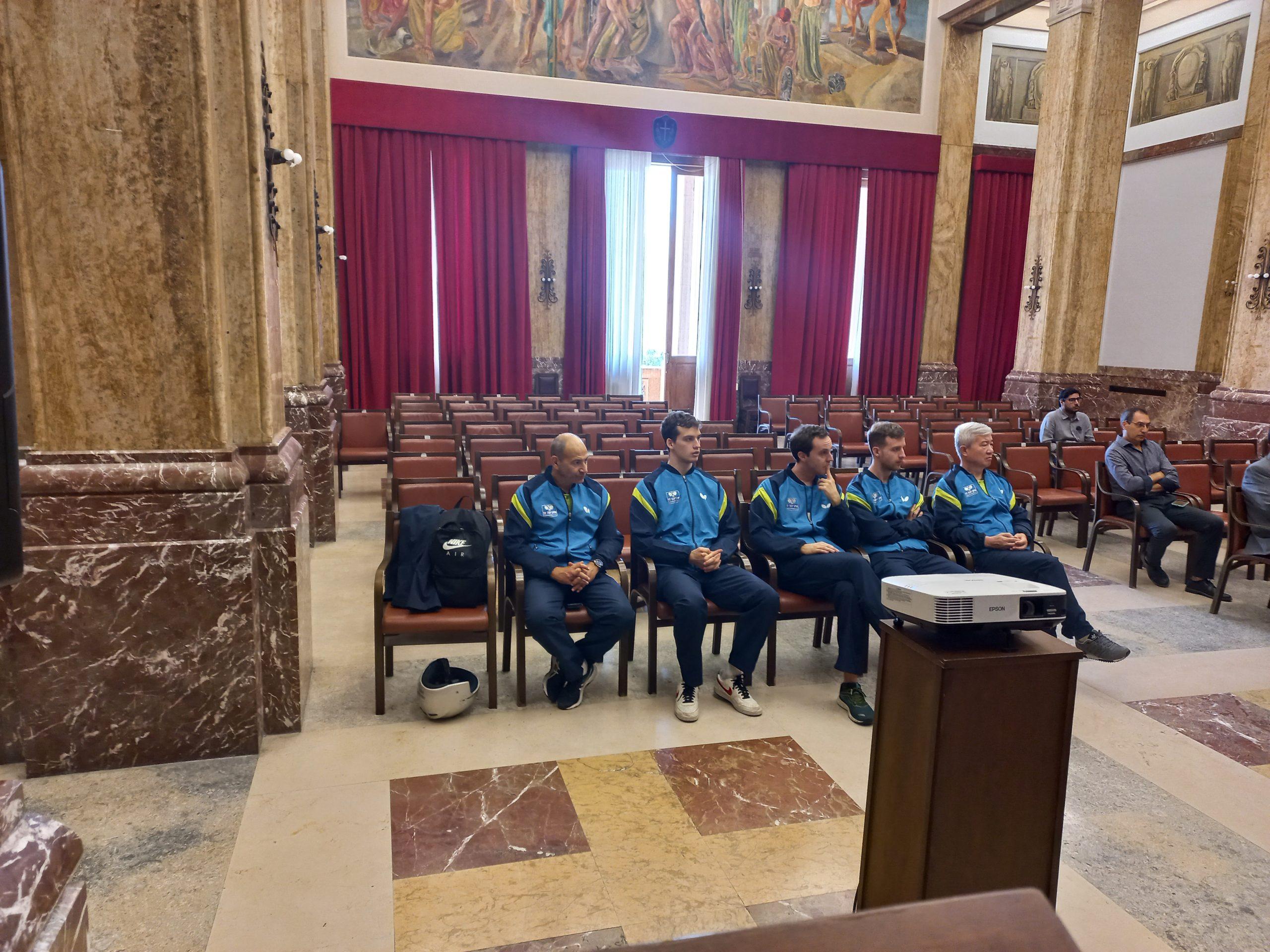 Da domani a giovedì 20 al Palarescifina la competizione continentale di tennistavolo Europe Cup