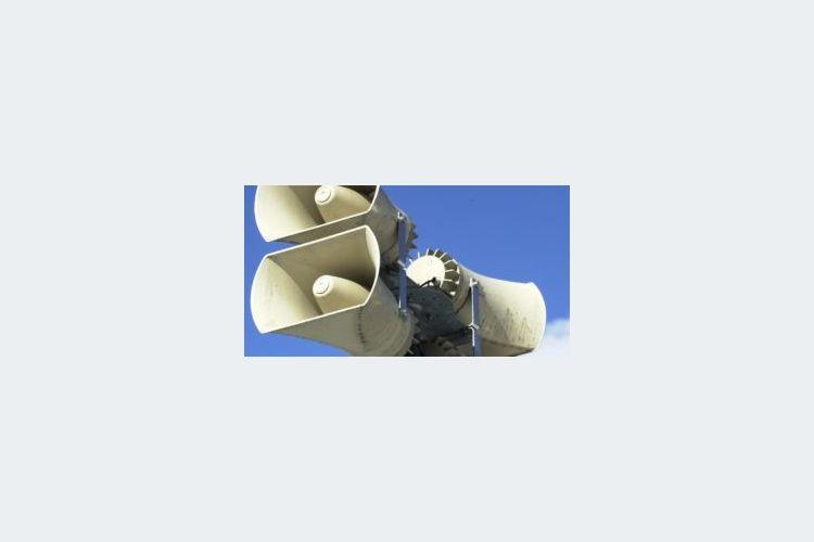 Sirene allertamento: oggi e domani le prove sonore a Giampilieri Marina, Briga Superiore, Ponte Schiavo e Pezzolo