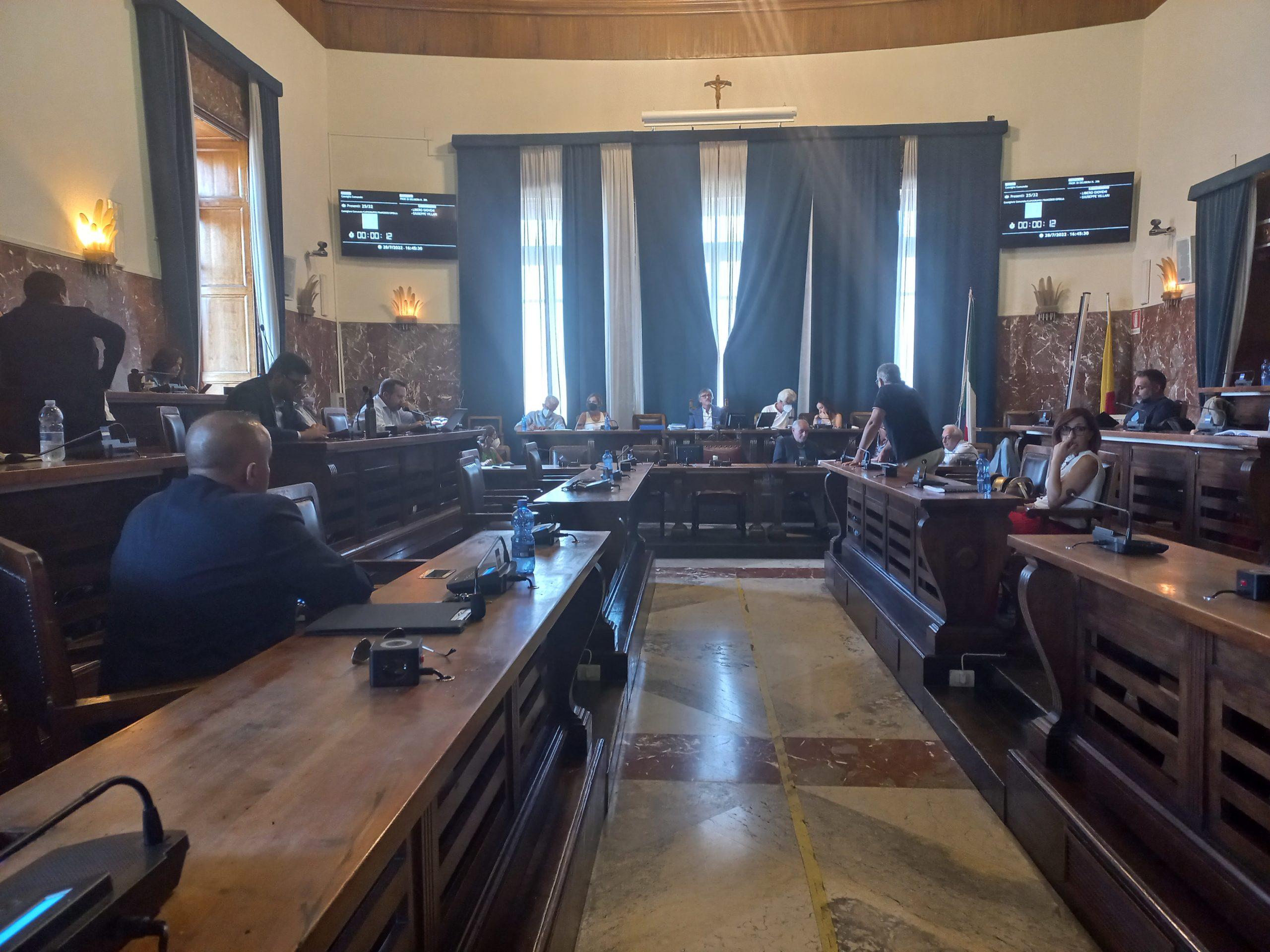 Domani nuova seduta di Consiglio comunale