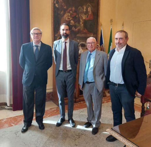 Incontro a Palazzo Zanca del Sindaco Basile con il presidente dell’Ordine dei farmacisti