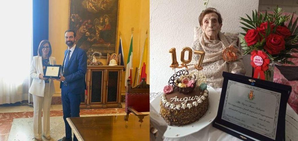 Gli auguri dell’Amministrazione comunale ad una cittadina ultracentenaria