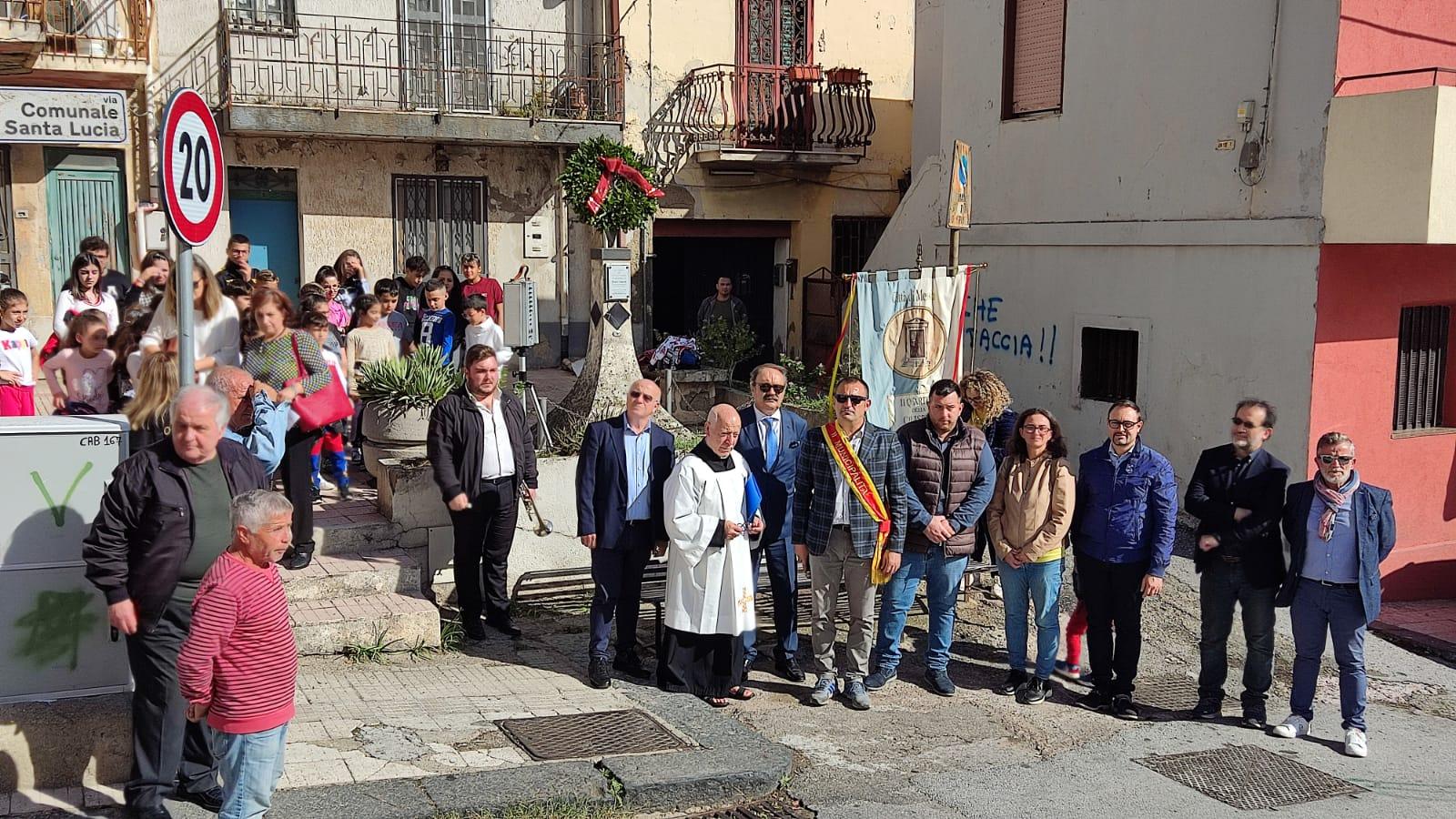 Commemorazione caduti di tutte le guerre, Unità d’Italia e delle Forze Armate monumento ai Caduti di Contesse