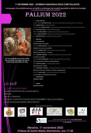 "PALLIUM 2022": venerdì 11 alle ore 17.30 a Santa Maria Alemanna