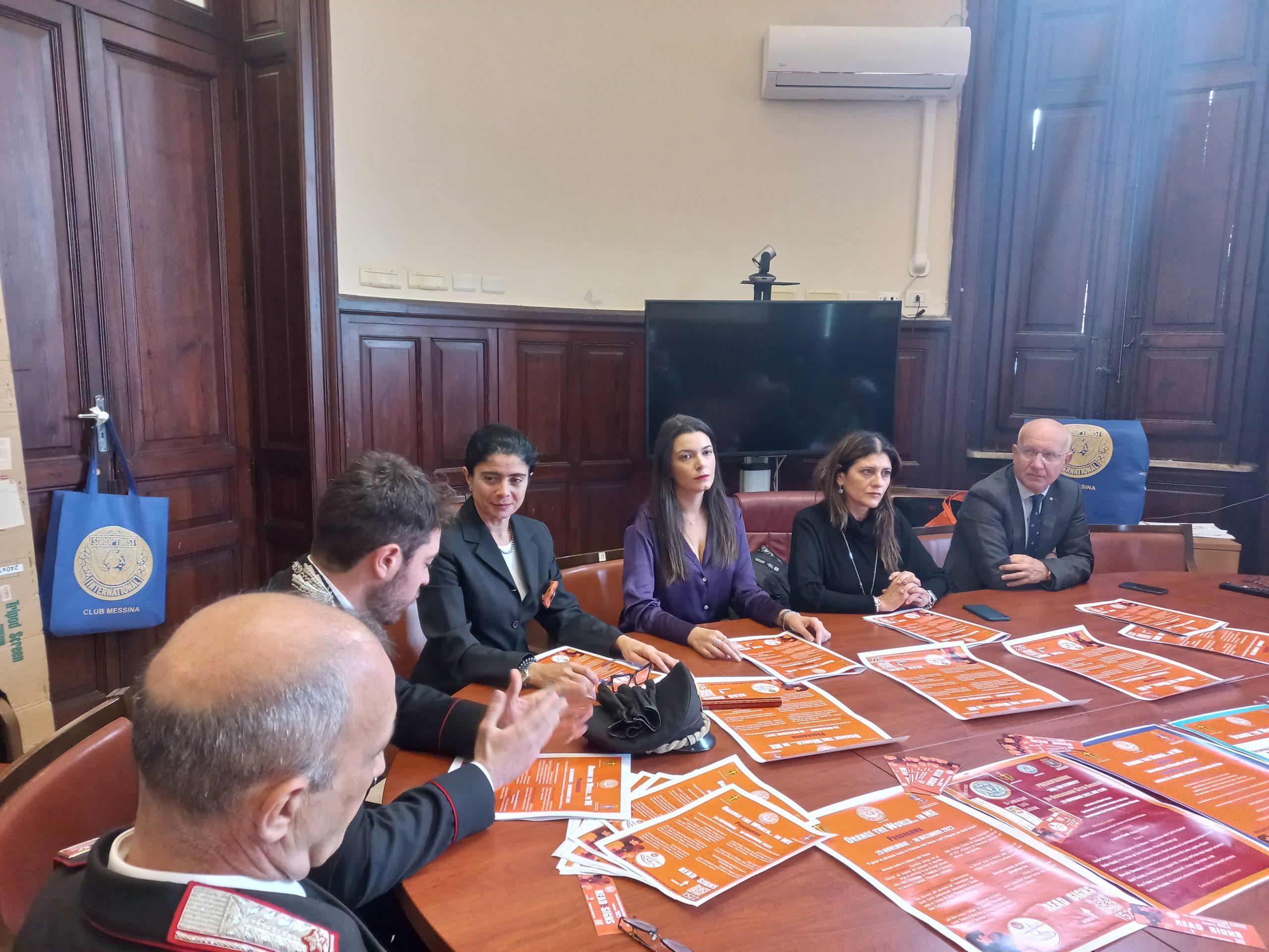 Da domani a Messina le iniziative per la campagna internazionale “Orange the World”