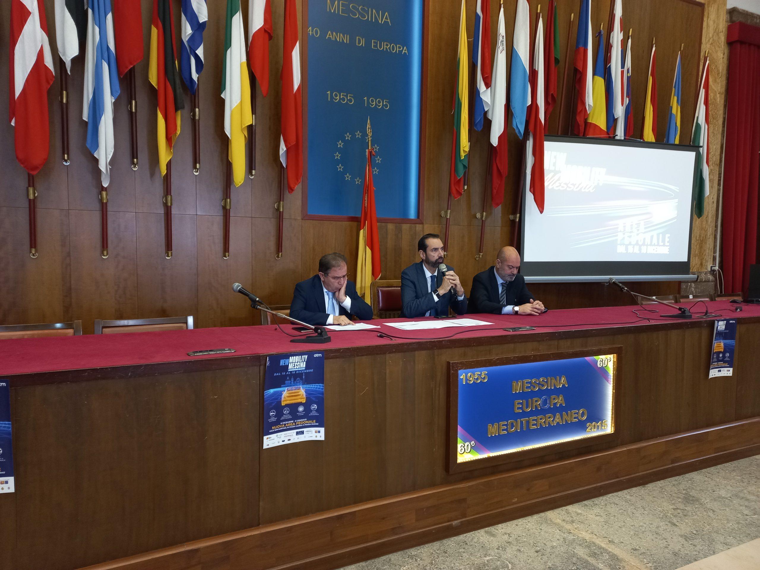 Presentata oggi la manifestazione NEW MOBILITY MESSINA-#MESSINARIPARTE in programma dal 15 al 18 dicembre all'isola pedonale