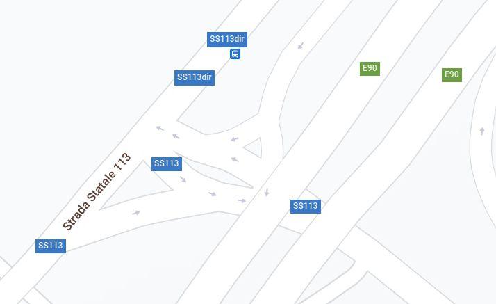 SS 113 direzione Messina - Palermo: regolamentata con ordinanza dell’ANAS la circolazione viaria