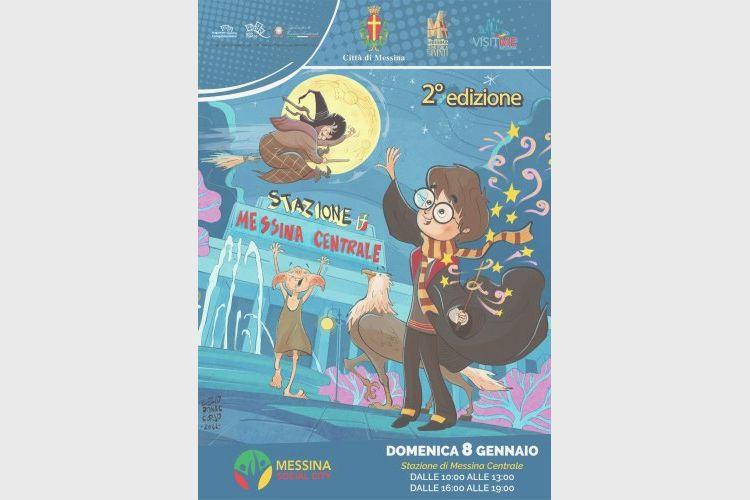 “Harry Potter saluta la Befana alla  Stazione”:  appuntamento domenica  8 alla Stazione Centrale di Messina