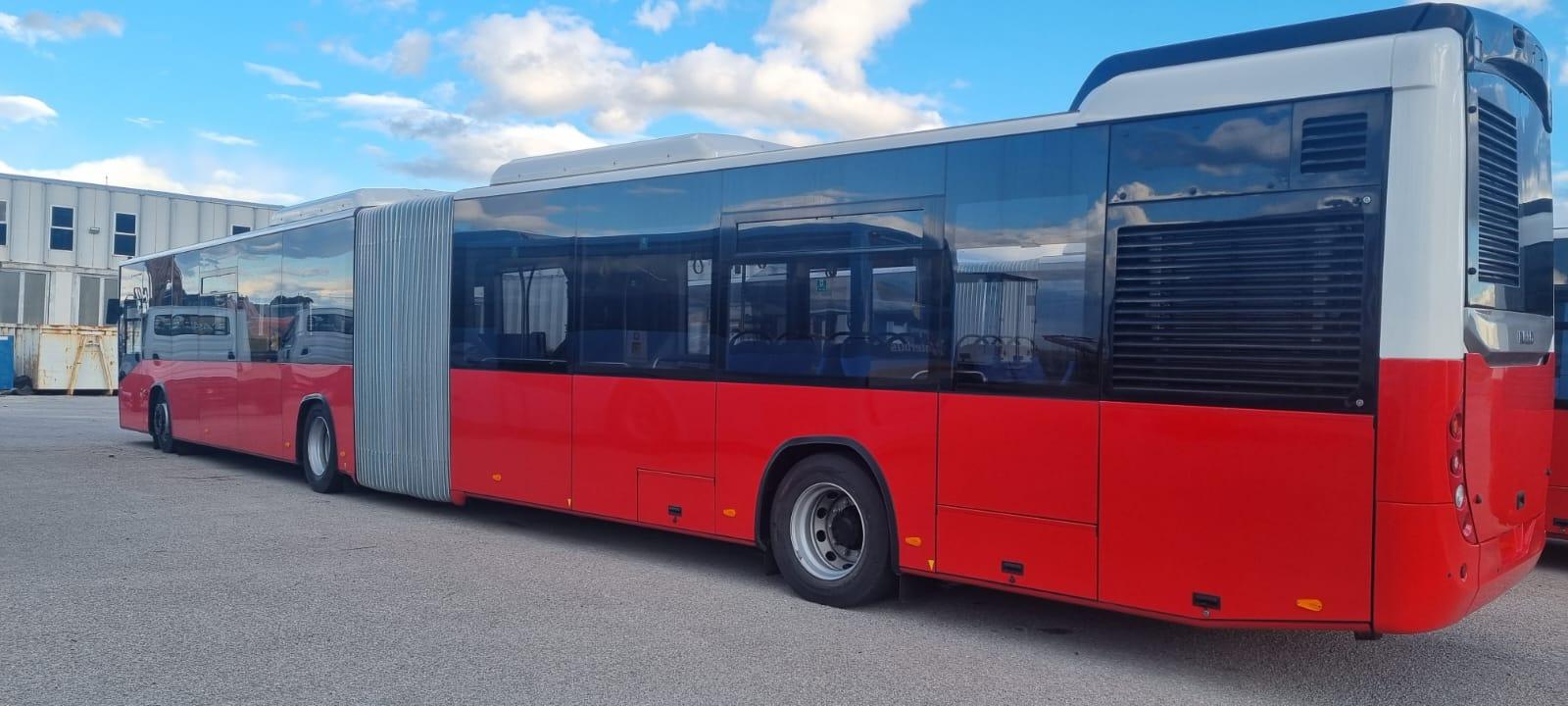 Cresce la flotta di ATM: già in Sicilia quattro bus snodati pronti per la consegna