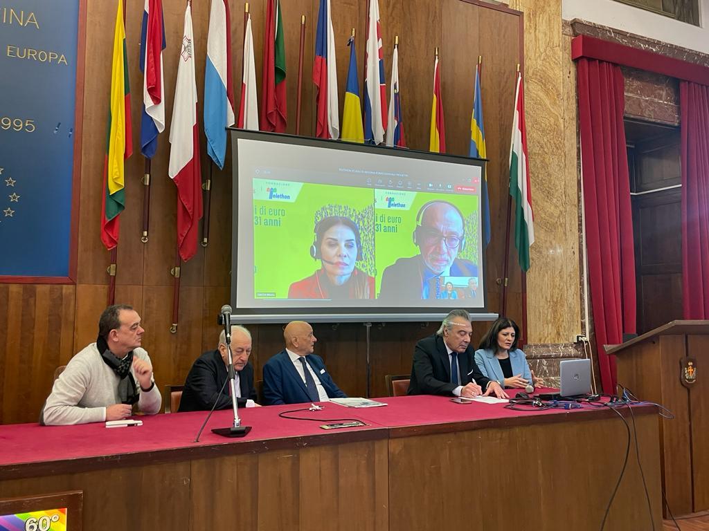 Fondazione Telethon: video call a Palazzo Zanca propedeutica all’avvio di un percorso progettuale