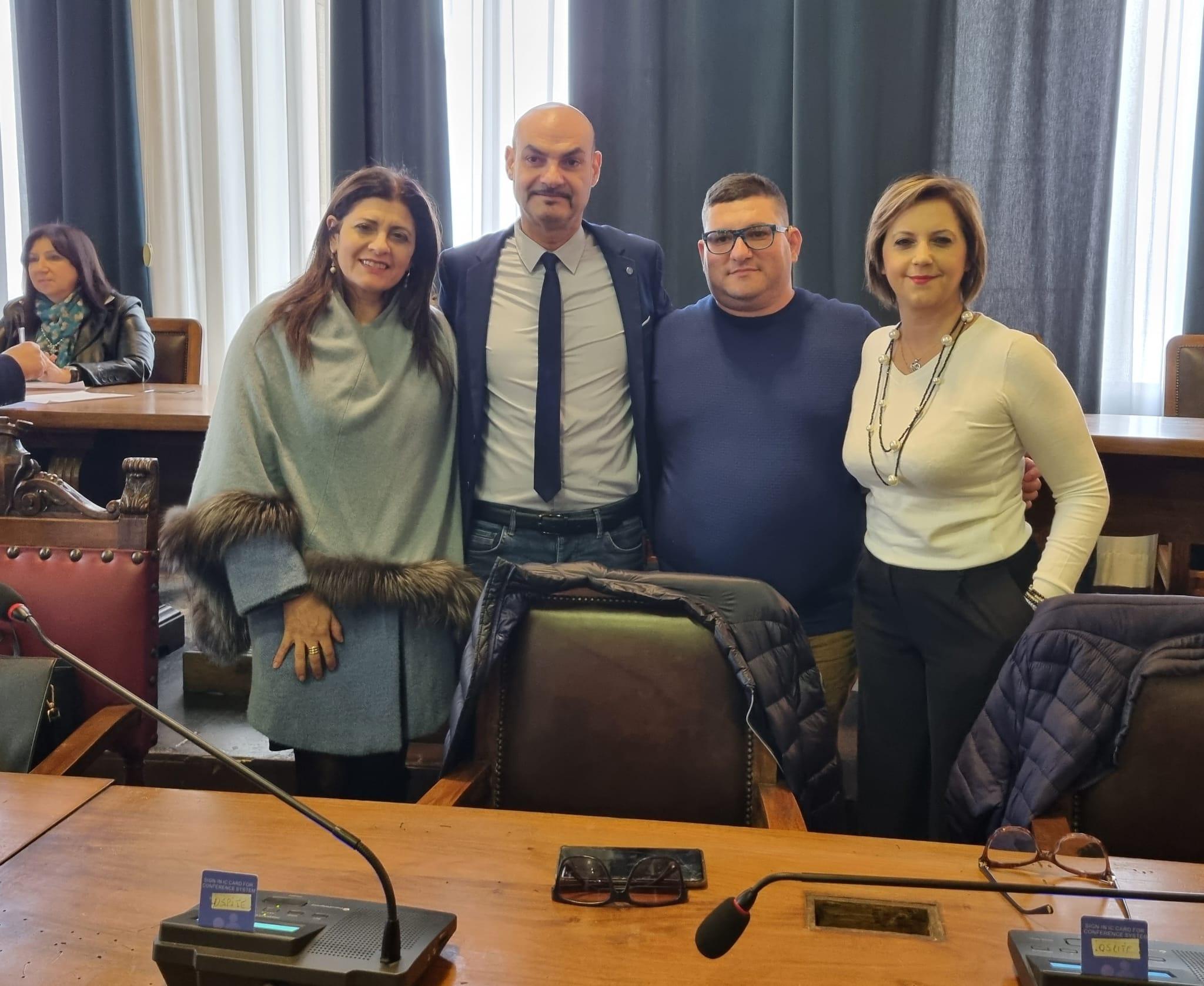 Delegazione dell’ENS ospite della IV Commissione consiliare