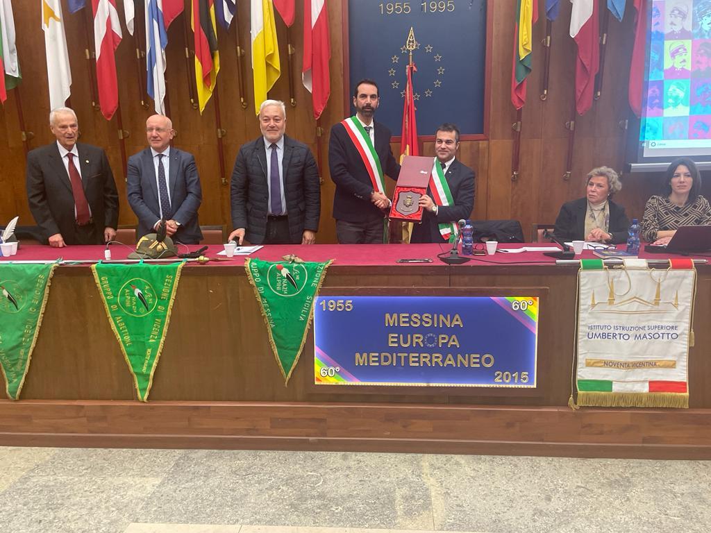 162° Anniversario Unità d’Italia: accolti a Palazzo Zanca il Sindaco e una delegazione del Comune di Noventa Vicentina