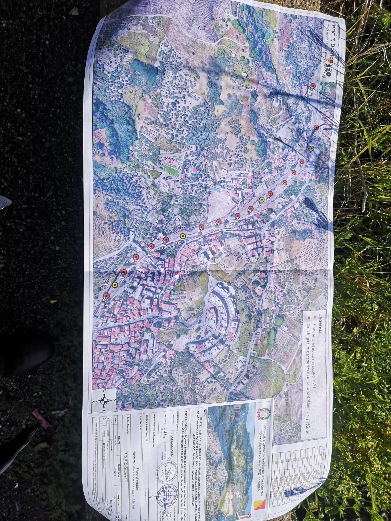 Consegnati i lavori per le indagini geognostiche propedeutiche al progetto di riqualificazione del Torrente Bordonaro