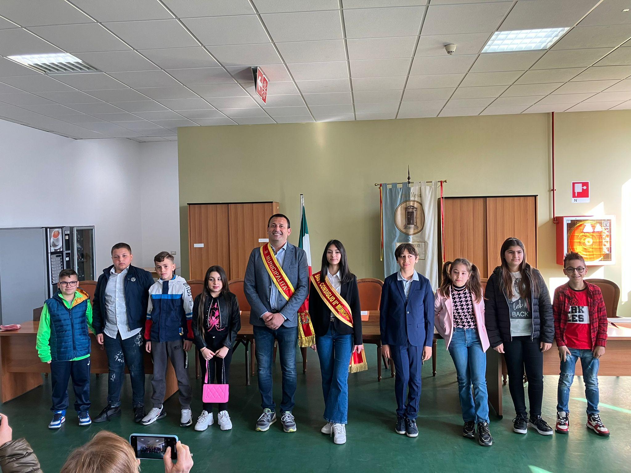 Cerimonia di insediamento oggi del Baby Consiglio della II Municipalità