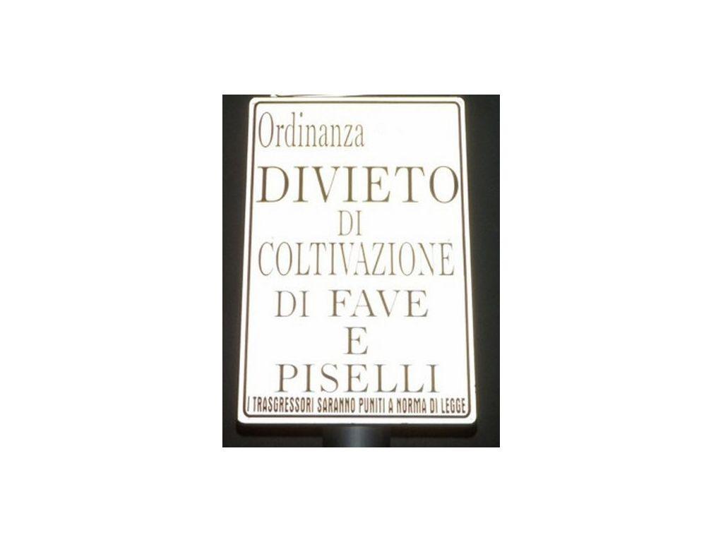 Ordinanze di favismo: revoca e divieto di coltivazione e vendita di fave e piselli nei pressi della scuola "Cannizzaro Galatti"