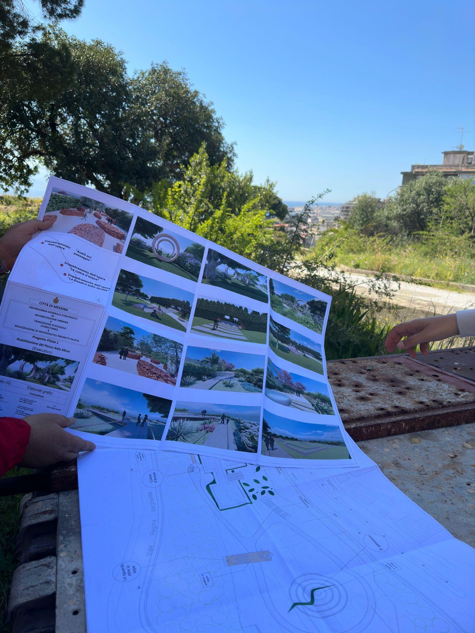 Sopralluogo oggi della III Commissione consiliare al Parco Aldo Moro