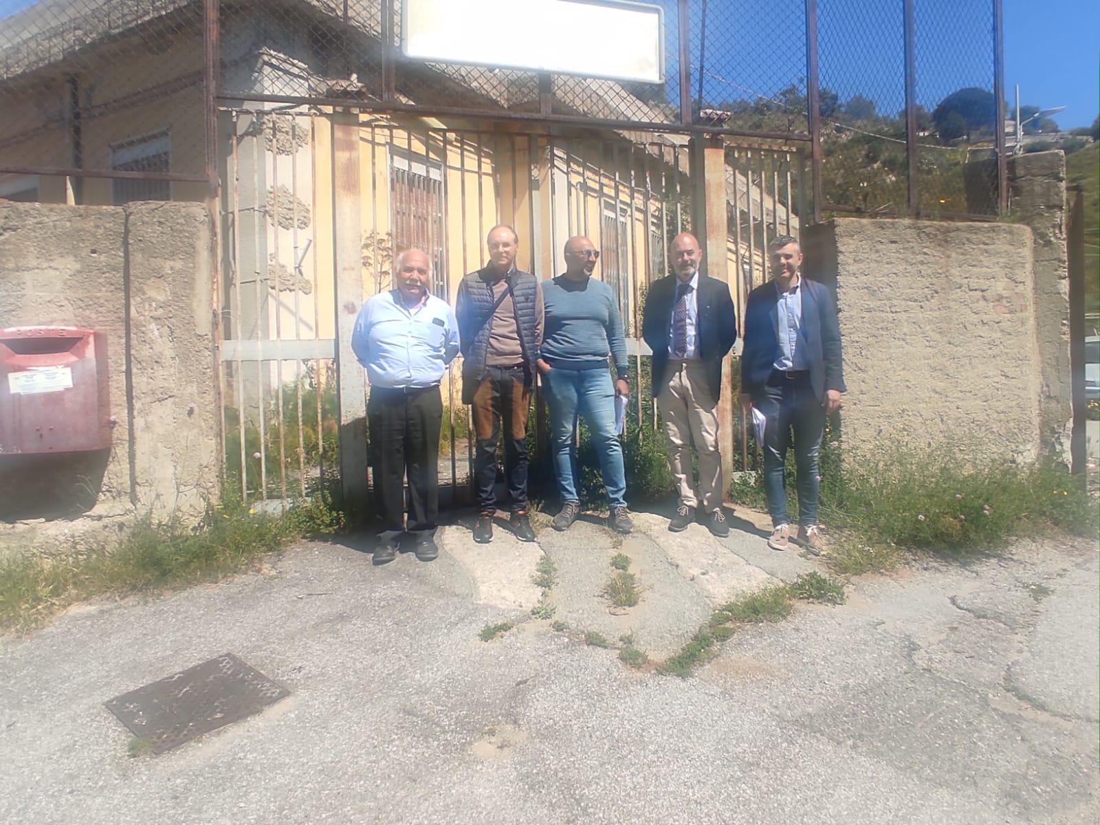 Consegna dei lavori oggi dell'Asilo nido ex Scuola Capitan Traina