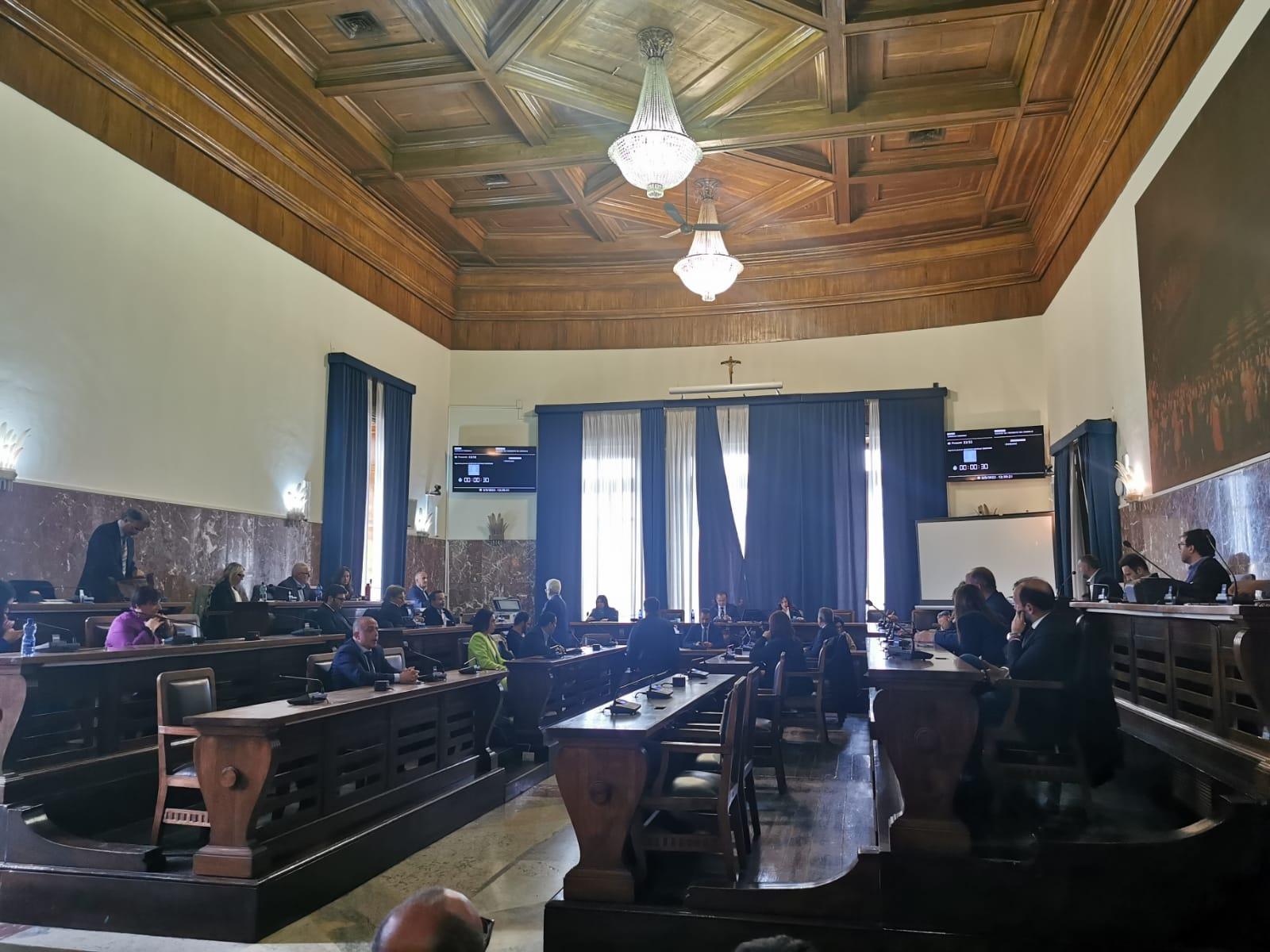 Domani nuova seduta di Consiglio comunale per l’elezione del Presidente