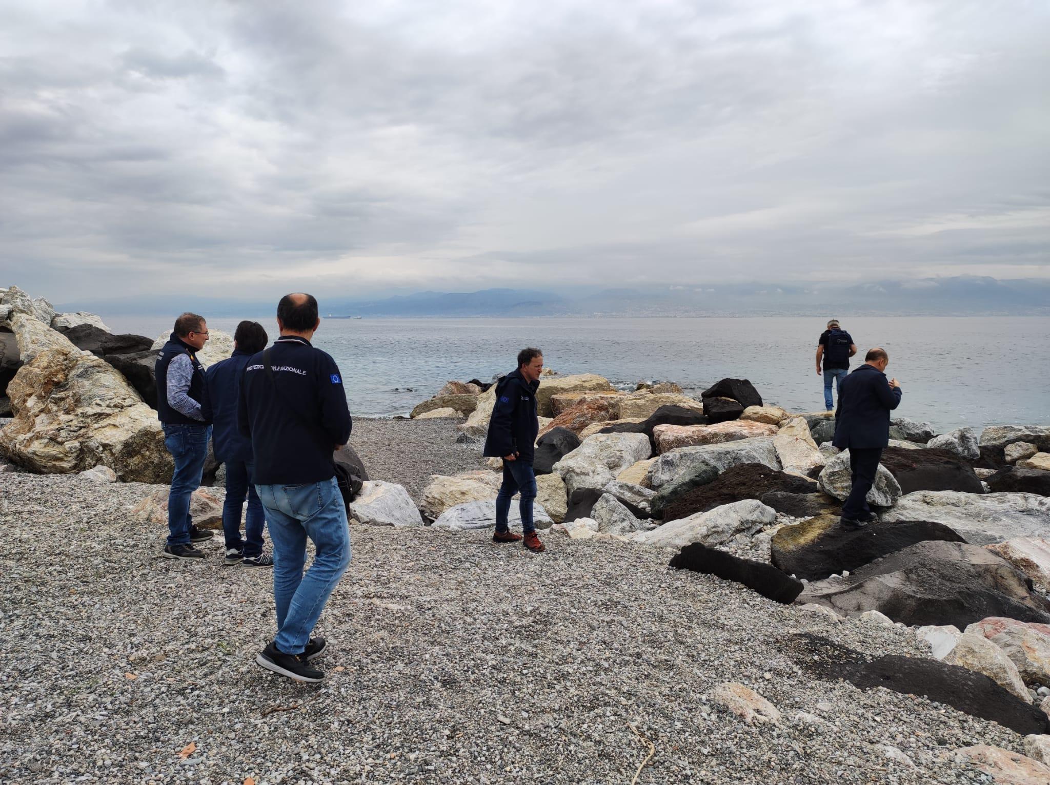 Eventi meteomarini degli scorsi 9 e 10 febbraio sul litorale jonico: sopralluogo tecnico degli assessori Minutoli e Caminiti