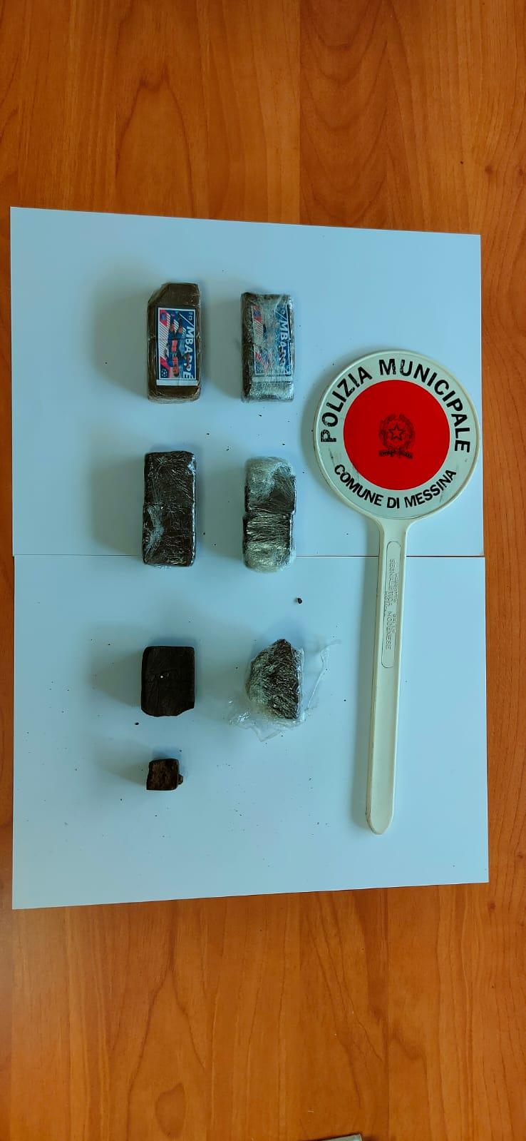 Sequestro di sostanza stupefacente da parte del Corpo di Polizia municipale