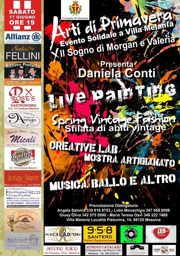 “Arti di Primavera, il sogno di Morgan e Valeria”: domani la presentazione a palazzo Zanca dell’evento solidale