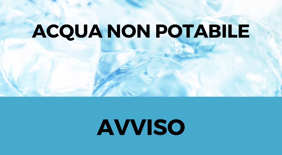Il sindaco Basile con ordinanza vieta il consumo di acqua potabile nella zona della città, compresa tra le vie T. Cannizzaro, Ghibellina, S.Cecilia, Noviziato, viale Italia e la scalinata Santa Barbara